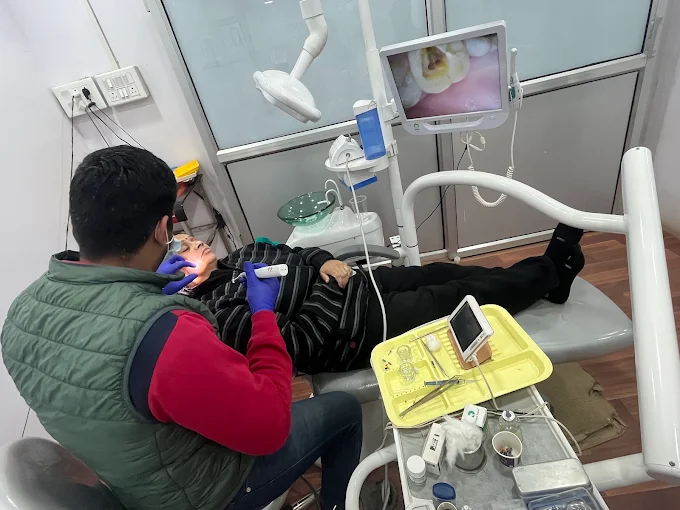 Dental treatment at Lucknow Dental and Maxillofacial Centre