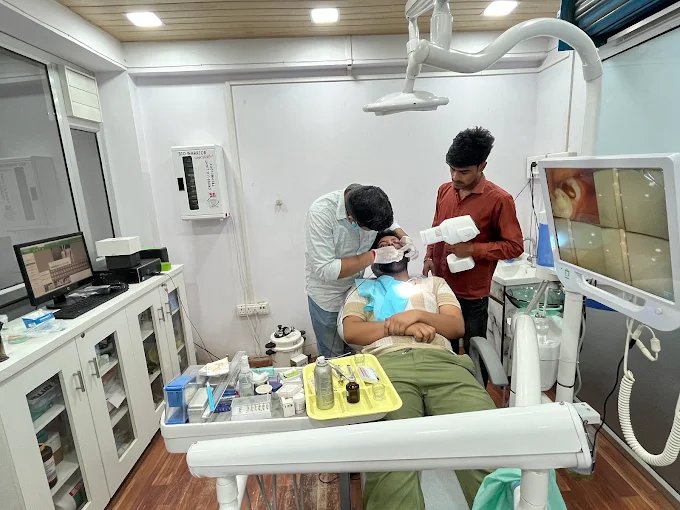 In-clinic consultation at Lucknow Dental & Maxillofacial Centre